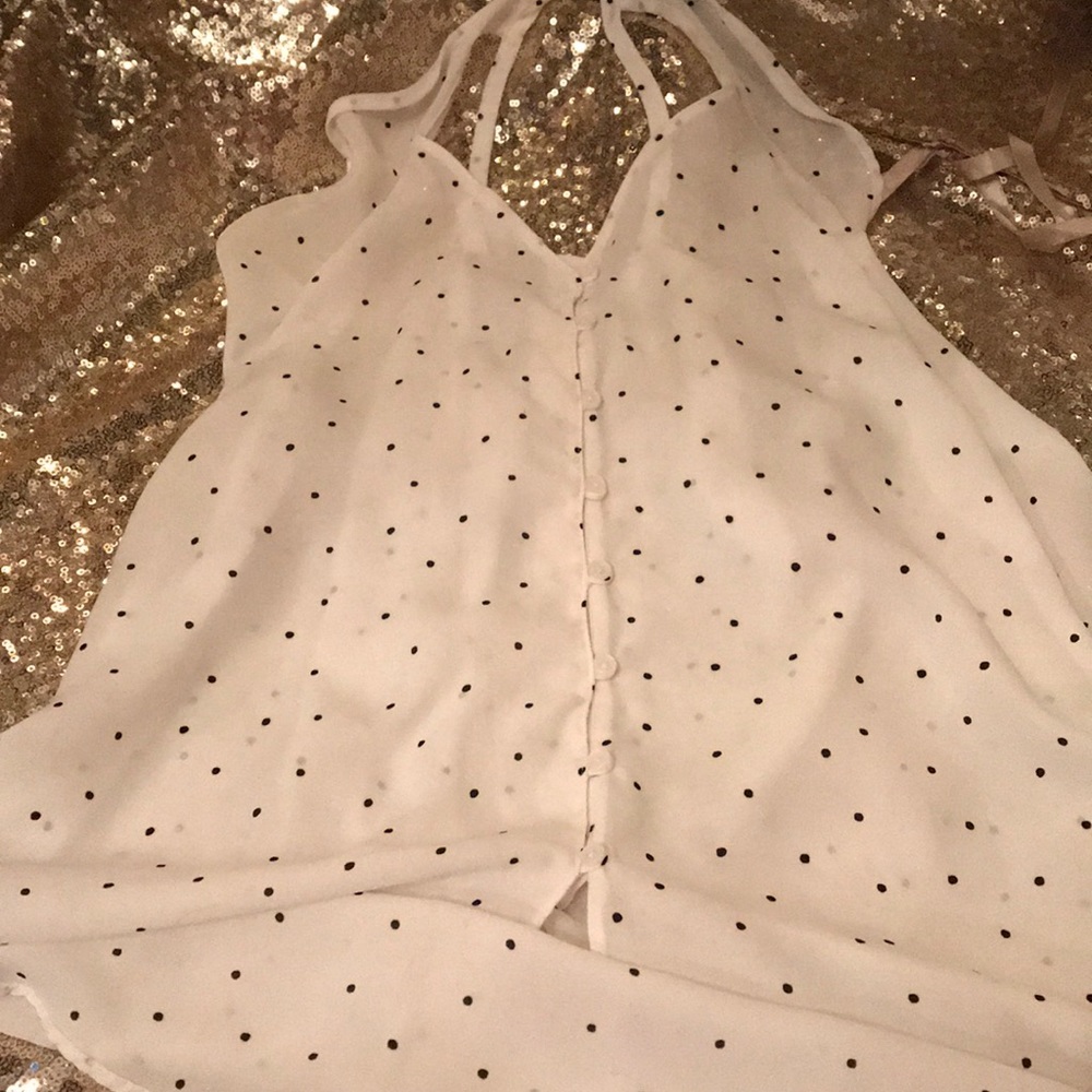 Wet Seal Polka Dot Top
